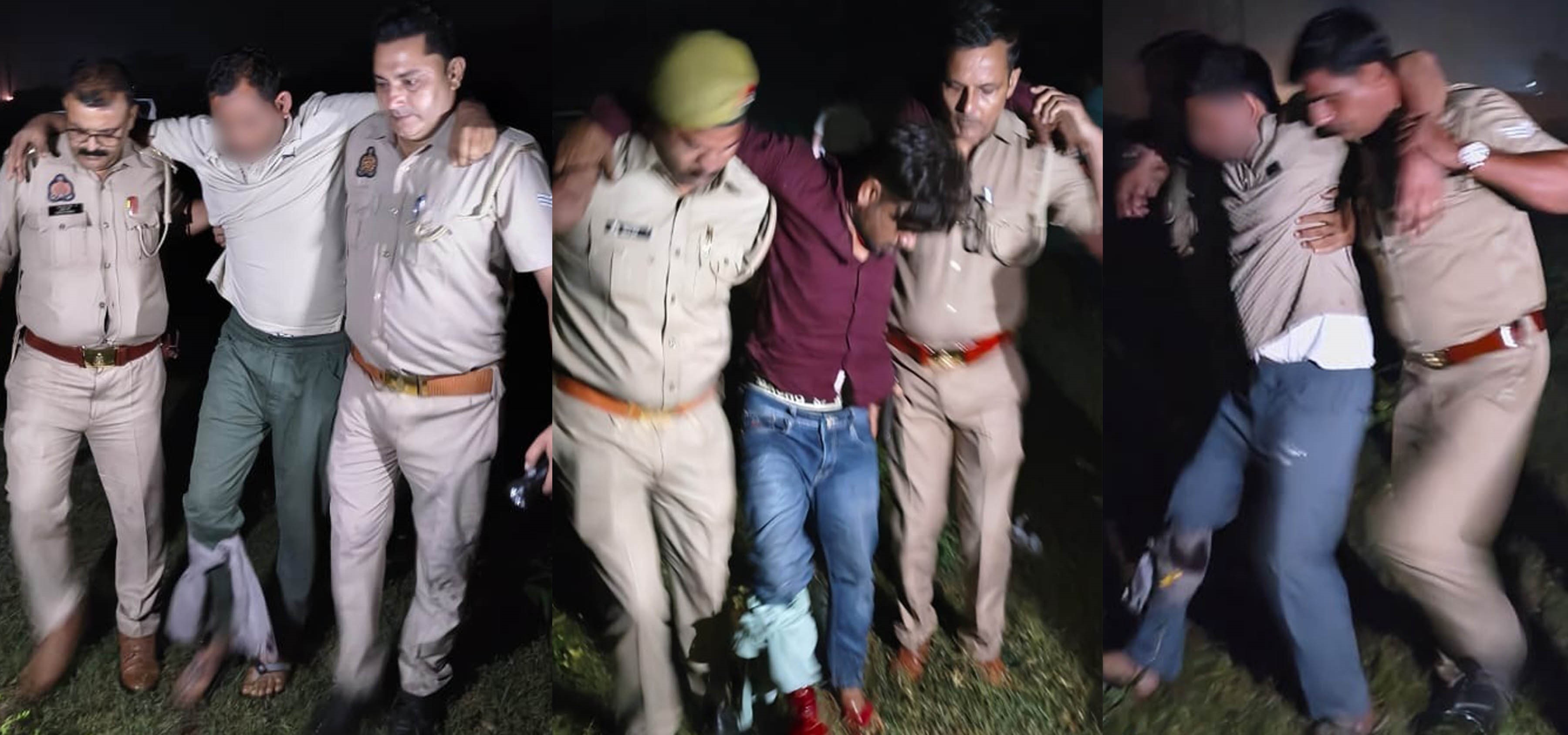 सहारनपुर में मुठभेड़ के बाद अंतर्राज्यीय शातिर चोर गिरफ्तार, अवैध असलाह और चोरी का सामान बरामद