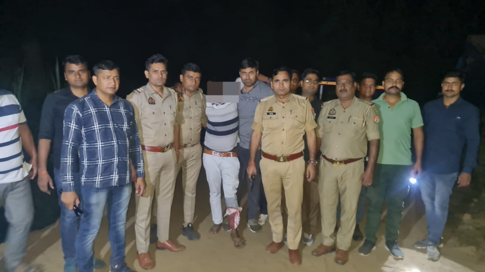मुजफ्फरनगर: पुरकाजी में पुलिस मुठभेड़, 12 सितंबर की गौकशी में वांछित शातिर हिस्ट्रीशीटर गौकश गिरफ्तार