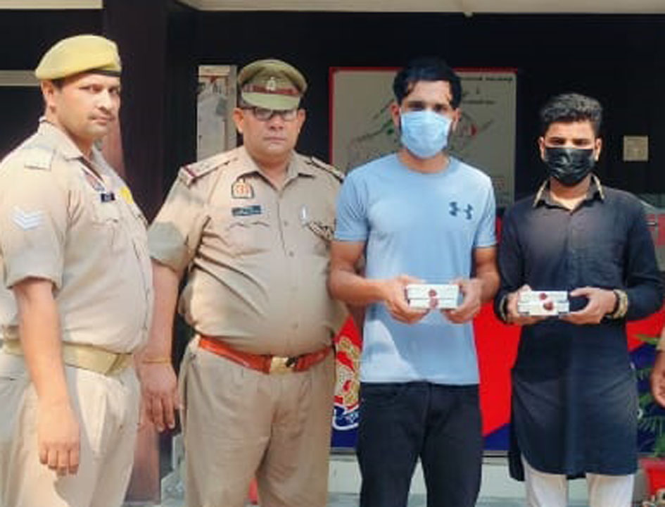सहारनपुर में मादक पदार्थ तस्करों के खिलाफ ऑपरेशन, दो शातिर नशा तस्कर गिरफ्तार