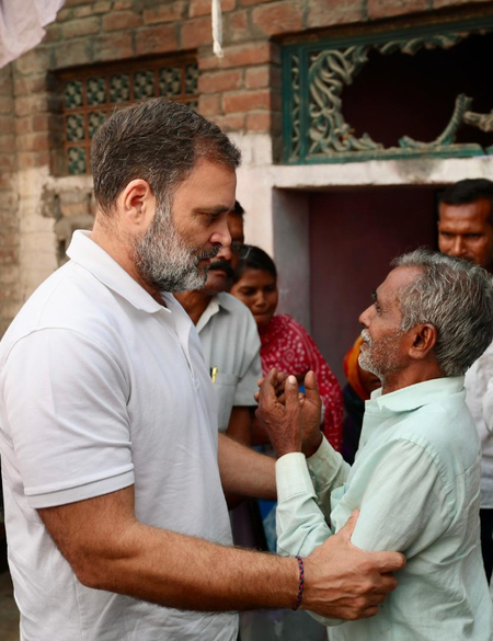 राहुल गांधी का आरोप: हरिओम वाल्मीकि के परिवार के साथ अपराधी जैसा व्यवहार हो रहा है