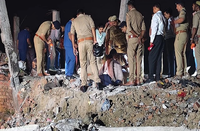 अयोध्या में भीषण धमाके से मकान ढहा, 5 की दर्दनाक मौत; मरने वालों में पिता और उसके 3 मासूम बच्चे शामिल