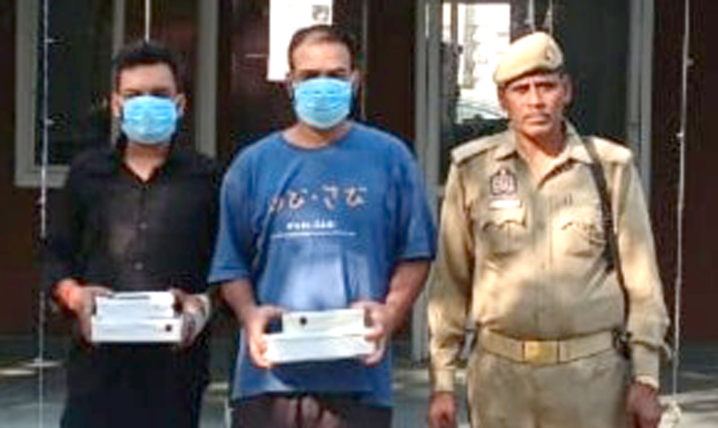 सहारनपुर में सदर बाजार पुलिस की बड़ी कामयाबी, दो शातिर बदमाश गिरफ्तार
