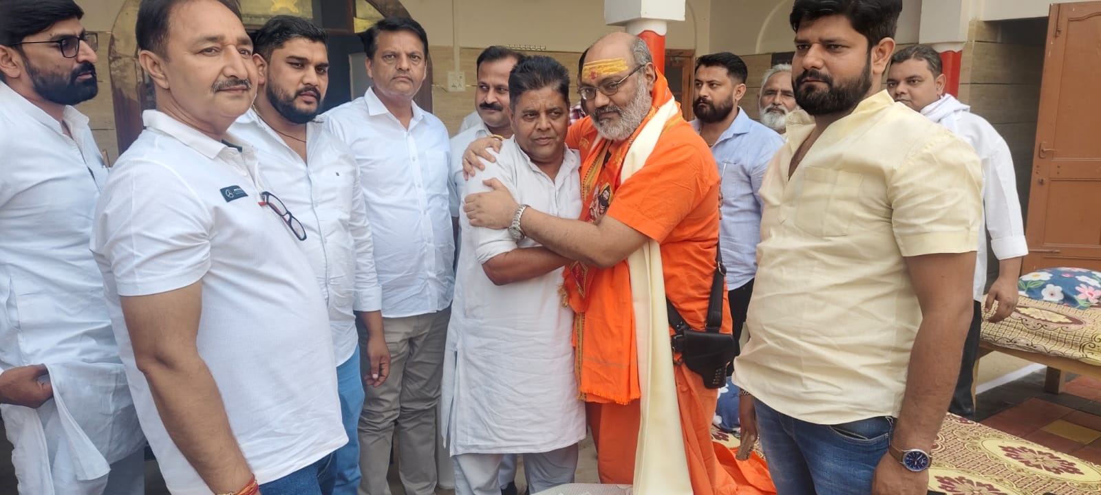 मांगेराम त्यागी के समर्थन में उतरे यति नरसिंहानंद, बोले: 'गिरफ्तारी हुई तो मैं भी साथ दूँगा'