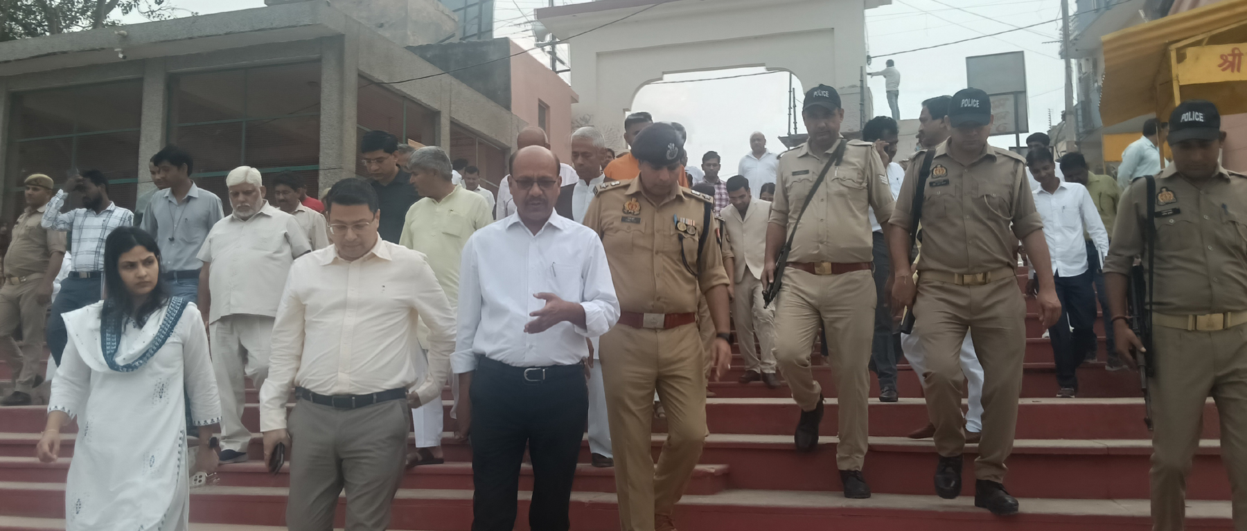 कार्तिक पूर्णिमा गंगा स्नान पर्व: मंडलायुक्त डॉ. रुपेश ने किया तीर्थ नगरी का निरीक्षण, दिए सुरक्षा के कड़े निर्देश