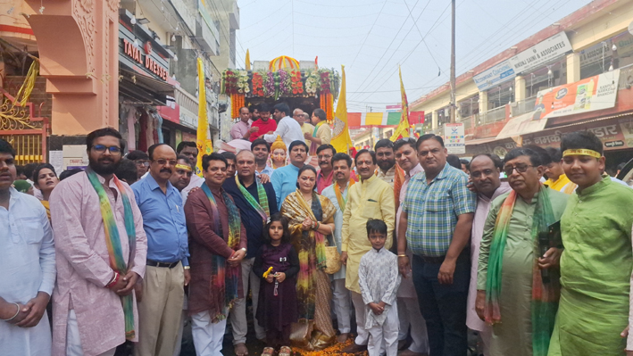 मुजफ्फरनगर में भव्य निशान यात्रा से गूंजा, खाटू श्याम के रंग में डूबा शहर