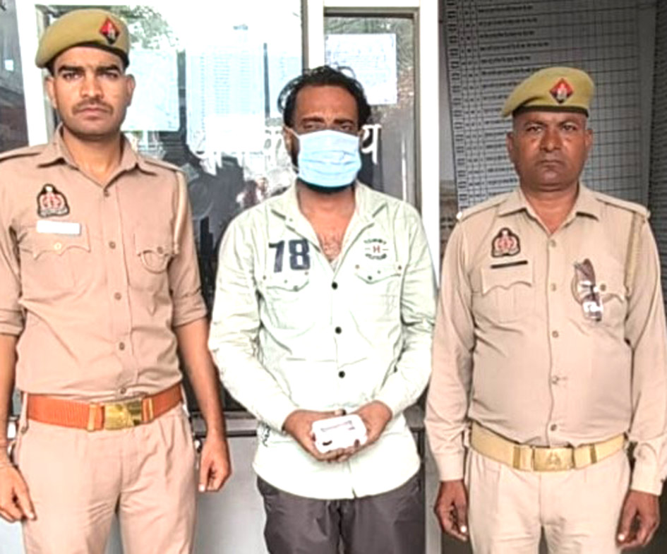 सहारनपुर में मादक पदार्थ तस्कर गिरफ्तार, 6 ग्राम स्मैक बरामद