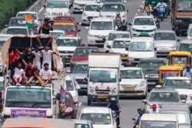 मेरठ में दशहरा पर रूट डायवर्जन लागू, भारी वाहनों की नो एंट्री