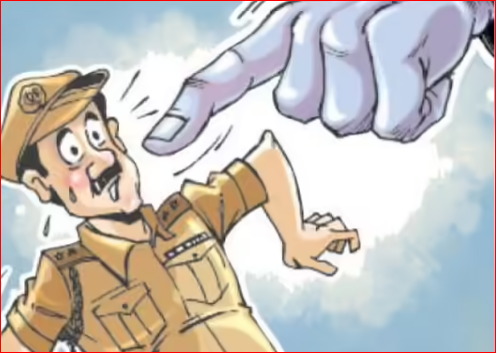 नोएडा में भाजपा नेता के बेटे को हिरासत में लेने पर थाना प्रभारी ध्रुव भूषण दुबे लाइन हाजिर