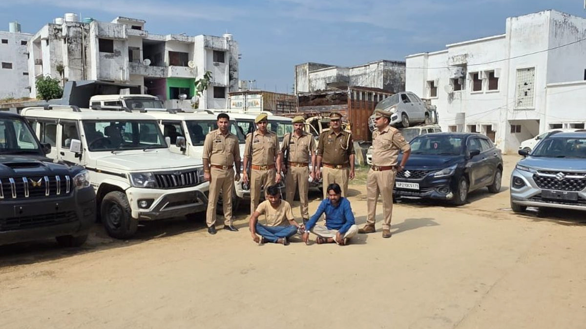 अमरोहा पुलिस ने खोला हाई-टेक कार चोर गैंग का राज़! 65 लाख की 6 लग्जरी गाड़ियां बरामद, 4 बदमाश अब भी फरार