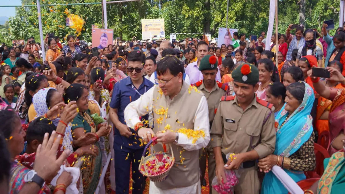 टनकपुर में ‘सशक्त बहना उत्सव’ में बोले सीएम धामी - मातृशक्ति की भागीदारी से साकार होगा विकसित उत्तराखंड का सपना