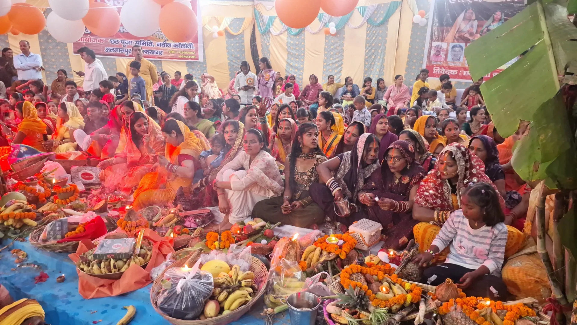 मुजफ्फरनगर में श्रद्धा और उल्लास के साथ मनाया गया छठ महापर्व: पुत्रों की दीघार्यु और परिवार की सुख-समृद्धि की कामना