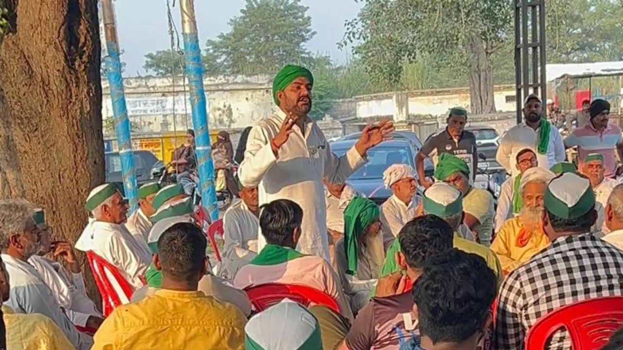 भाकियू की पंचायत का ऐलान: 17 अक्टूबर को मेरठ जिला मुख्यालय का महाघेराव, किसान पशुओं संग डेरा डालेंगे