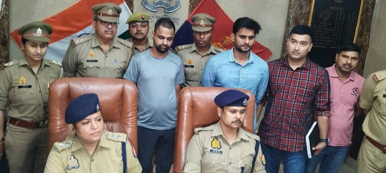 मेरठ में ब्रहमपुरी पुलिस ने गैंगस्टर एक्ट के तीन वांछित आरोपी दबोचे