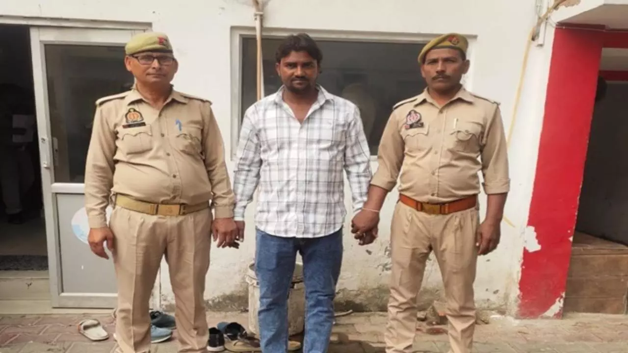 मेरठ में दुष्कर्म और मारपीट के आरोपी कासिम गिरफ्तार, नुसरत अब भी फरार