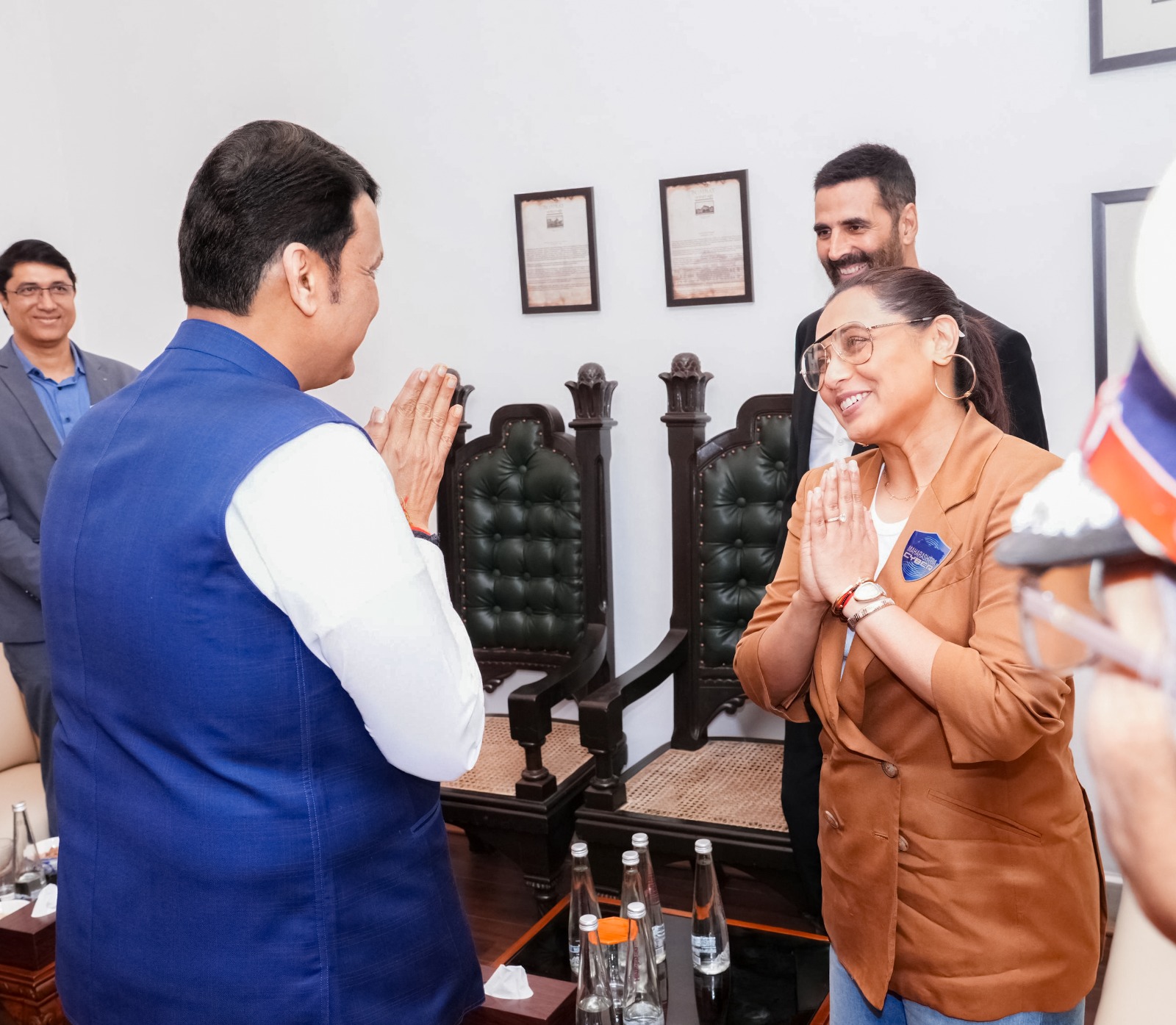 साइबर अवेयरनेस मंथ 2025 के शुभारंभ पर रानी मुखर्जी ने महाराष्ट्र पुलिस को बताया “अनसुने नायक”