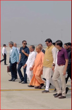मुख्यमंत्री योगी आदित्यनाथ ने नोएडा अंतरराष्ट्रीय एयरपोर्ट का निरीक्षण किया, उड़ानें जल्द शुरू होने की संभावना