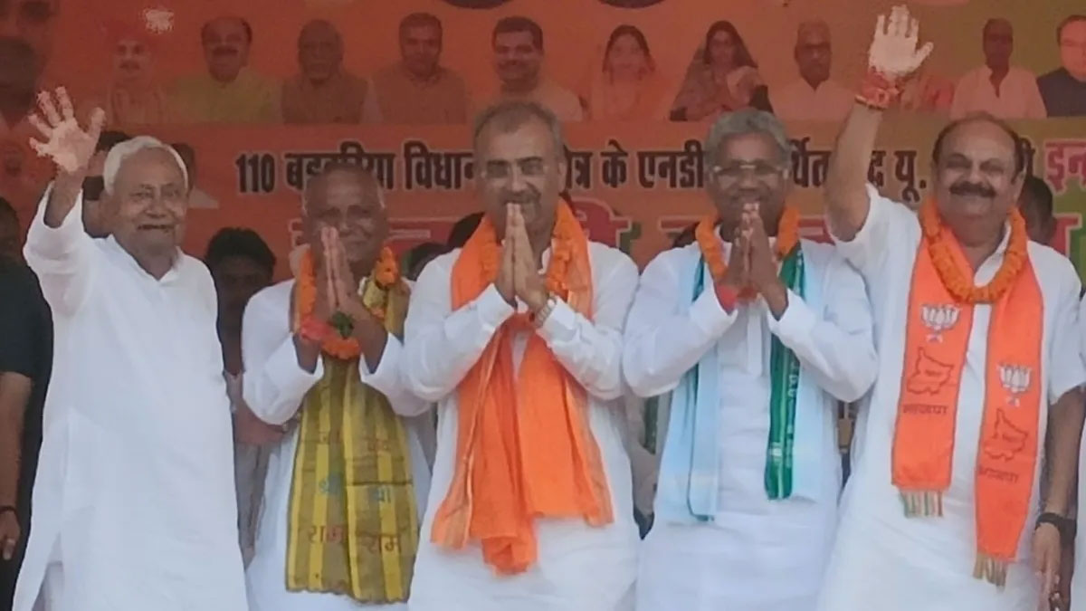 ‘जब कुर्सी छोड़ी तो पत्नी को, अब बेटे को सीएम बनाने की कोशिश’ — सिवान में गरजे नीतीश कुमार, राजद पर बोला बड़ा हमला!