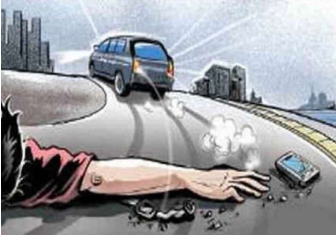 नोएडा में तेज रफ्तार वाहन की चपेट में आई छात्रा की मौत, पुलिसकर्मी समेत 4 घायल