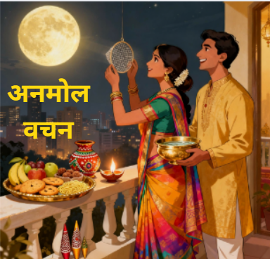 करवा चौथ पर प्यार और विश्वास का नया वादा