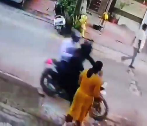 गाजियाबाद में घर के बाहर इंजीनियर की पत्नी से चेन लूट, 50 मीटर तक लुटेरों का पीछा; महिला दरोगा पर FIR न करने का आरोप