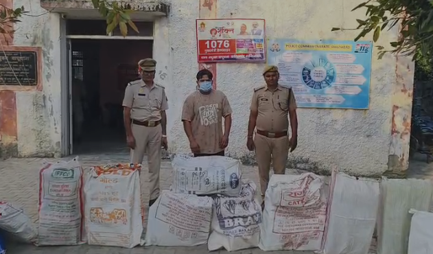 गाज़ियाबाद में अवैध आतिशबाज़ी का भंडाफोड़, एक गिरफ्तार