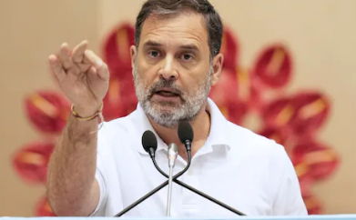 राहुल गांधी का पीएम मोदी पर हमला: बोले, ट्रंप से डरते हैं मोदी