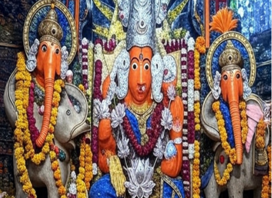 ऊन महालक्ष्मी मंदिर की विशेष परंपरा: उल्टा स्वास्तिक बनाकर भक्त मांगते हैं मुराद, दिवाली पर होती है विशेष पूजा