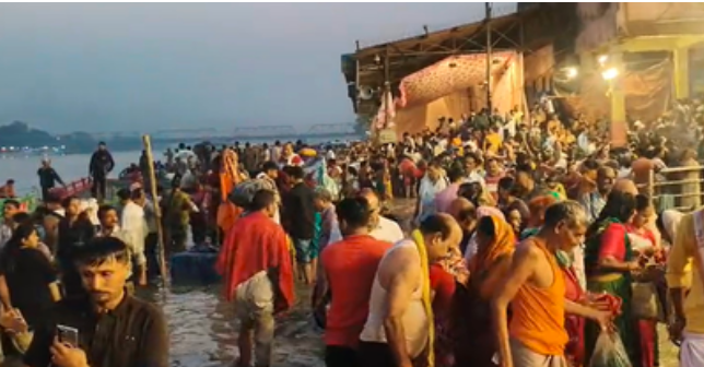 मथुरा में भाई दूज पर यम द्वितीया की धूम, विश्राम घाट पर उमड़ा आस्था का सैलाब