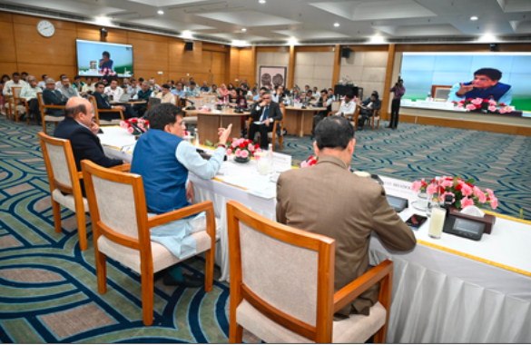 पीयूष गोयल ने एक्सपोर्ट प्रमोशन काउंसिल के साथ की अहम बैठक, अप्रैल-सितंबर में निर्यात 413.30 बिलियन डॉलर पहुंचा
