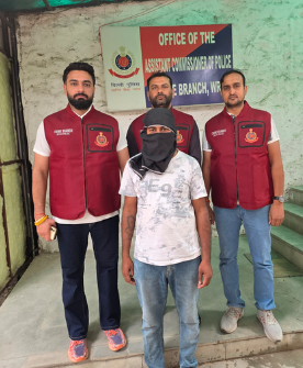 दिल्ली पुलिस की बड़ी सफलता, सिलीगुड़ी से वांछित अपराधी मोहम्मद करीम गिरफ्तार