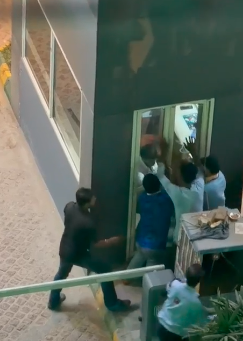 गाज़ियाबाद में सिग्नेचर होम सोसायटी में मारपीट, पानी भरने से रोकने पर दुकानदारों ने गार्ड्स पर हमला