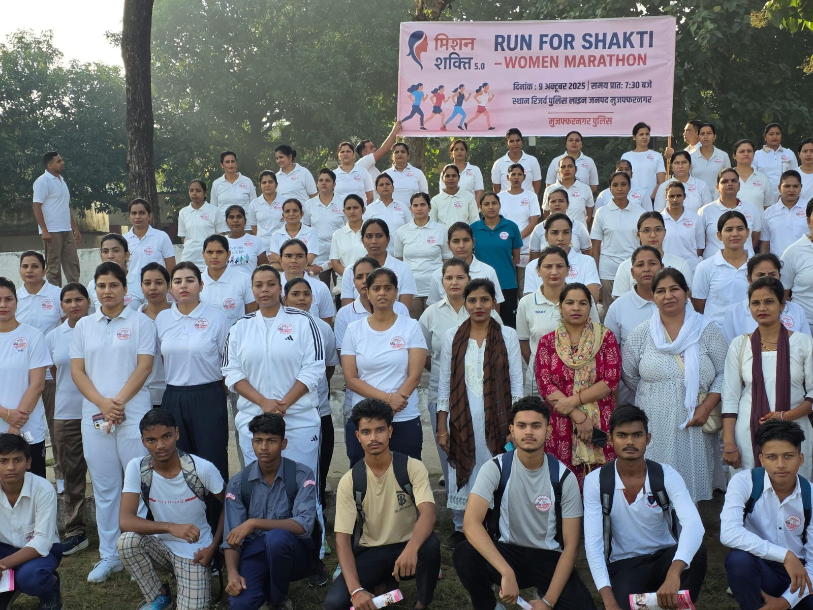 मुज़फ्फरनगर में मिशन शक्ति और साइबर जागरूकता के तहत 'रन ऑफ शक्ति' महिला मैराथन का आयोजन, 400 प्रतिभागियों ने दिया एकजुटता का संदेश