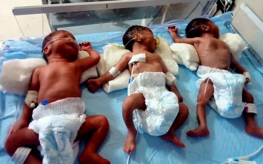 शामली में महिला ने एक साथ तीन बच्चों को दिया जन्म, मां स्वस्थ, नवजात मेरठ रेफर