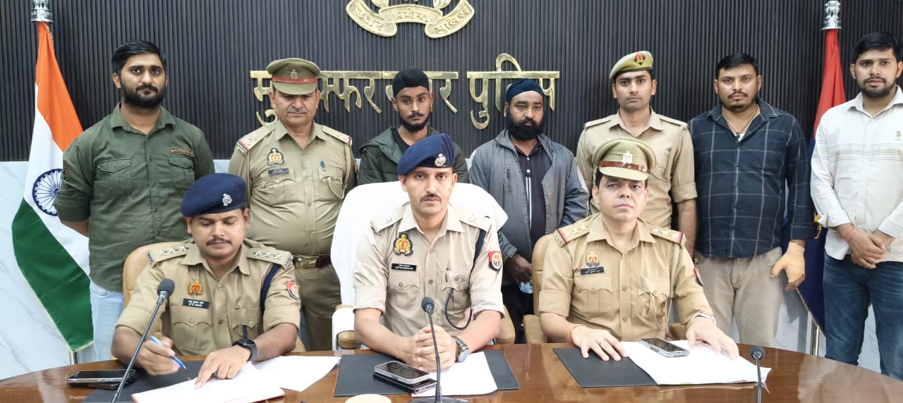 मुजफ्फरनगर: चाबी बनवाने के बहाने सोने की चोरी करने वाले दो आरोपी गिरफ्तार