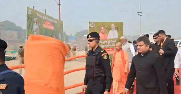 प्रयागराज में माघ मेले की तैयारियों का सीएम योगी आदित्यनाथ ने लिया जायजा