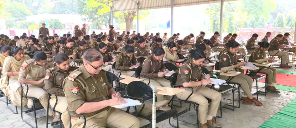 सहारनपुर में महिला सुरक्षा को सशक्त बनाने के लिए मिशन शक्ति केंद्रों पर परीक्षा आयोजित