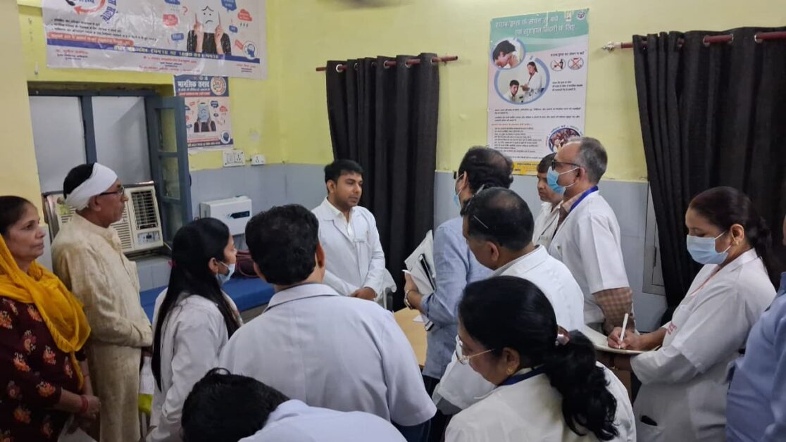 मुजफ्फरनगर में जिला अस्पताल की स्वास्थ्य सेवाएं परखने पहुँची केंद्रीय CRM टीम, 7 नवंबर तक चलेगा मूल्यांकन
