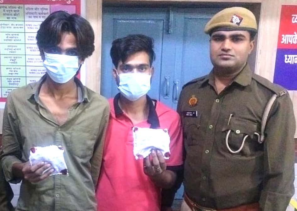 सहारनपुर में ऑपरेशन सवेरा: दो नशा तस्कर गिरफ्तार, 250 ग्राम चरस बरामद