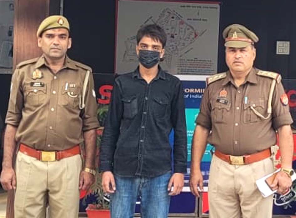 सहारनपुर में मिशन शक्ति टीम ने अपहरण के आरोपी को सब्जी मण्डी गेट से गिरफ्तार किया