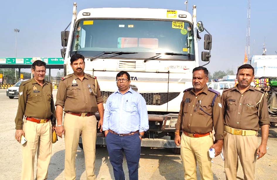 सहारनपुर में परिवहन विभाग ने खनिज वाहनों पर नंबर अंकन अभियान शुरू किया