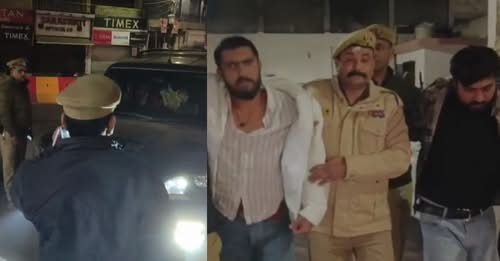 मुजफ्फरनगर में शिव चौक पर स्कॉर्पियो चालक ने एसपी सिटी पर गाडी चढ़ाने का किया प्रयास, भाकियू के झंडे वाली गाड़ी सहित 4 गिरफ्तार 