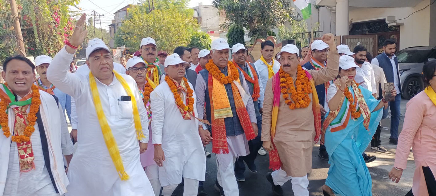 सहारनपुर में सरदार वल्लभभाई पटेल की 150वीं जयंती पर पदयात्रा, युवाओं में एकता और देशभक्ति का संदेश