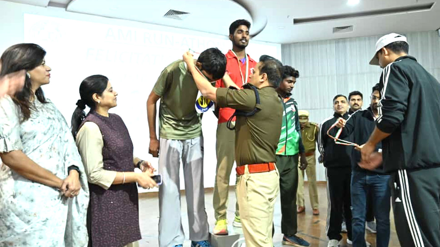 सहारनपुर में 500 से अधिक प्रतिभागियों ने भाग लिया इंटर-स्कूल CBSE 6 किमी मैराथन ‘एएमआई रन-एथॉन 3.0’ में