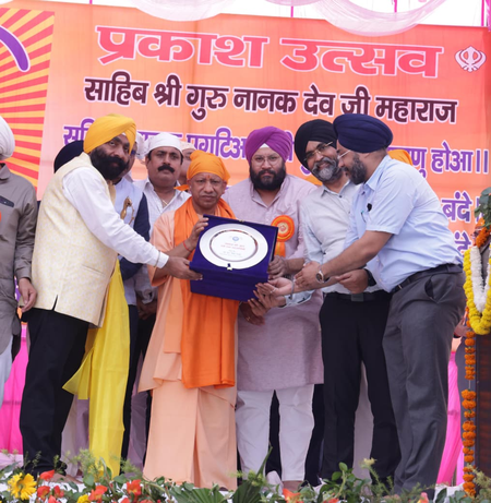 गुरु नानक देव जी के उपदेश आज भी समाज के लिए प्रेरणास्रोत- योगी 