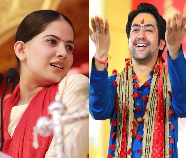 धीरेंद्र शास्त्री बोले—“देश बाबर का नहीं, राम का है”; जया किशोरी के सामने रहा बागेश्वर बाबा का दबदबा