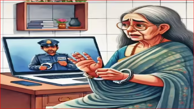 नोएडा में “डिजिटल अरेस्ट में फंसाई गई बुजुर्ग महिला, साइबर ठगों ने उड़ाए 31 लाख”