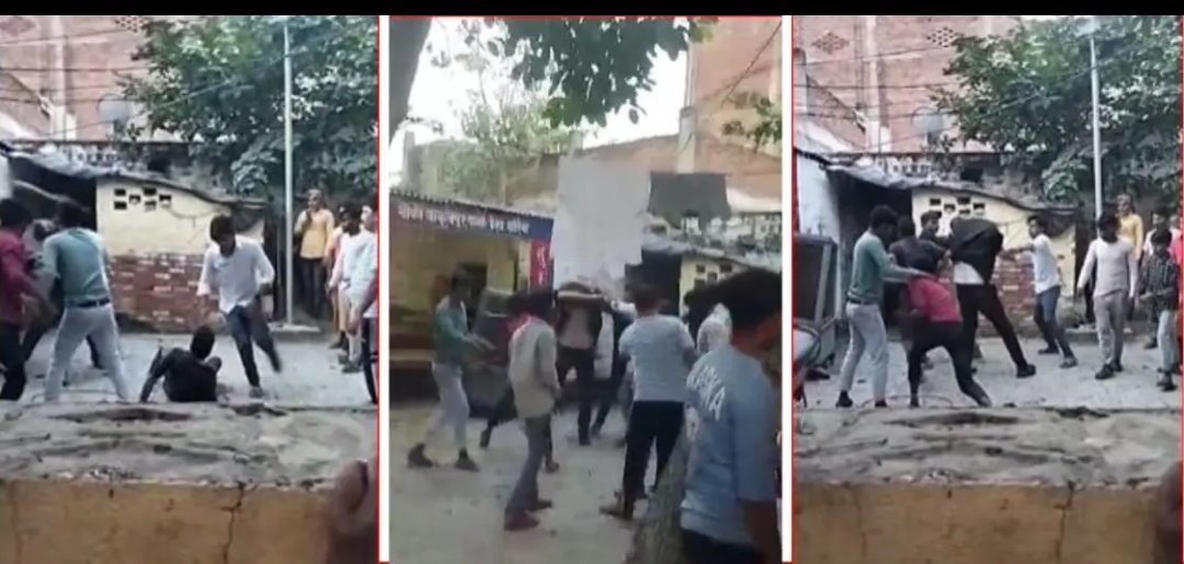 औरैया में पानीपूरी विवाद पुलिस चौकी में भड़क गया, दो पक्षों में मारपीट, तीन गिरफ्तार
