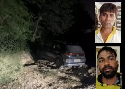 मुरादाबाद में एसटीएफ-पुलिस मुठभेड़ में 1 लाख के इनामी बदमाश आसिफ उर्फ टिड्डा और उसका साथी दीनू ढेर