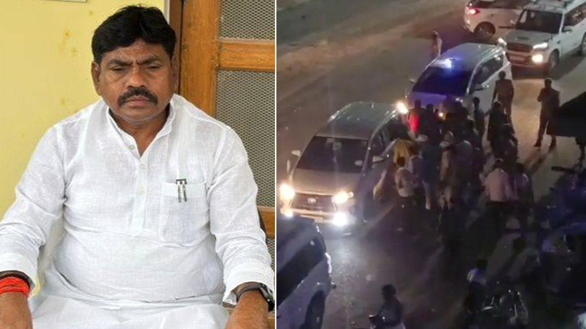 यूपी के समाज कल्याण राज्यमंत्री संजीव सिंह गोंड के काफिले पर हमला, भाजपा नेता का भाई भी आरोपी