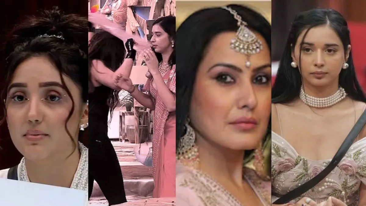 Bigg Boss 19 में बढ़ा हंगामा: अशनूर कौर ने टास्क के दौरान तान्या को मारा तख्ता, काम्या पंजाबी ने लगाई फटकार